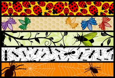 Web Bug Banners clipart