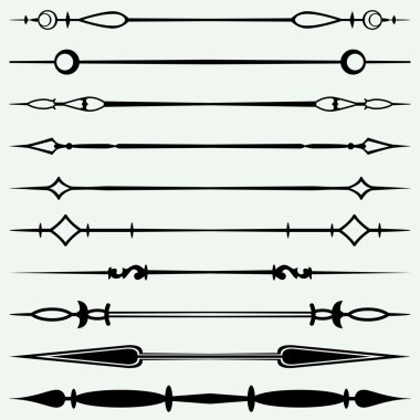 süsleri ile on bölücüler