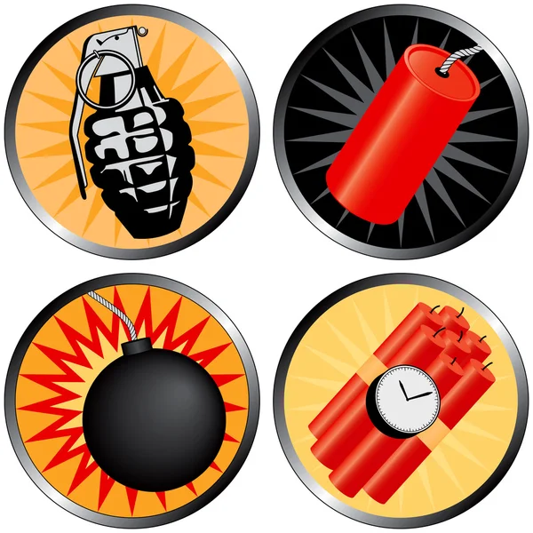 stock vector Icons that go BOOM!