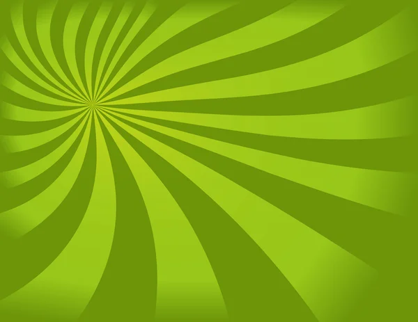 Green Swirly Background — Stock Vector
