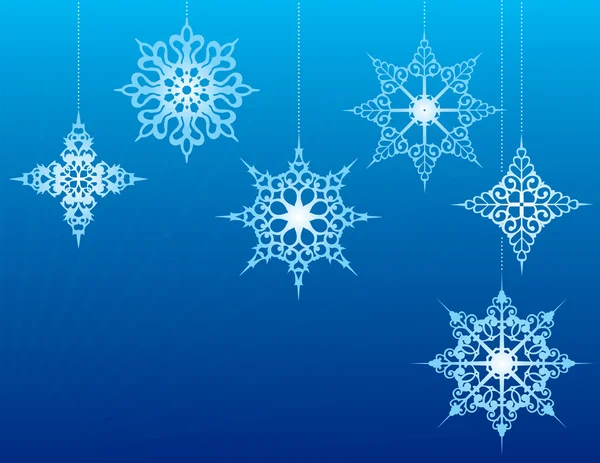 Sneeuwvlok ornamenten — Stockvector