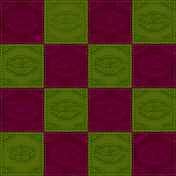 Зеленый и фиолетовый фон — стоковый вектор