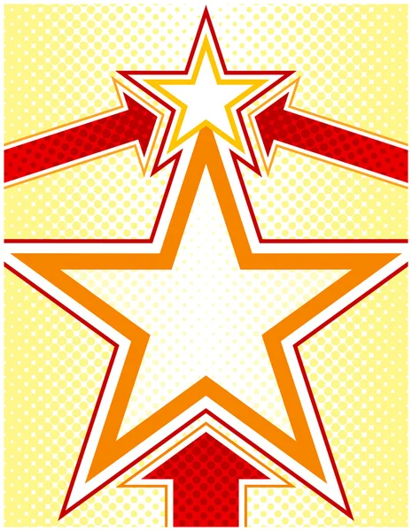 Gwiazda tła — Wektor stockowy