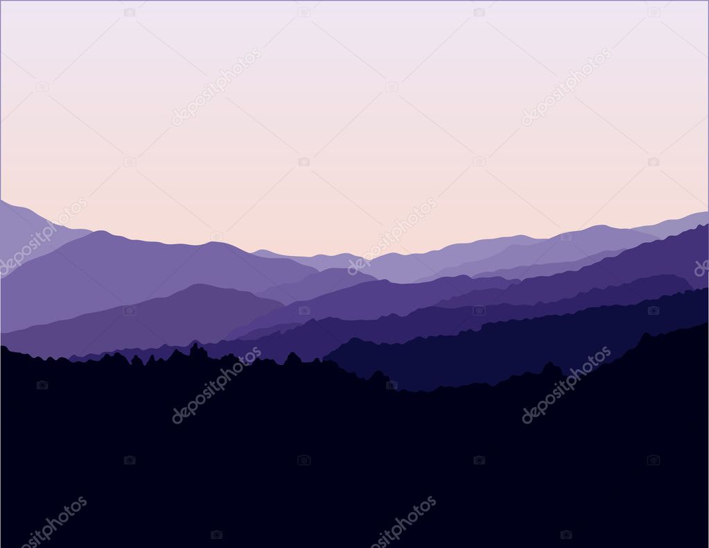 Blue Ridge Mountains Landscape