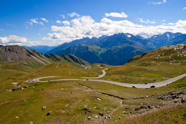 Grossglockner carretera alpina alta Fotos De Stock