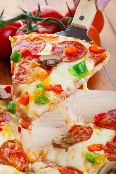 Pizzazeit — Stockfoto
