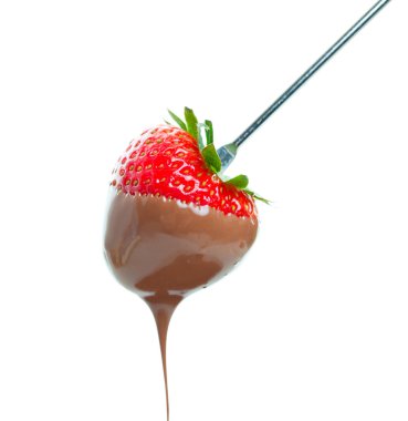 Strawberry Fondue clipart