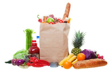 Lots of Groceries clipart