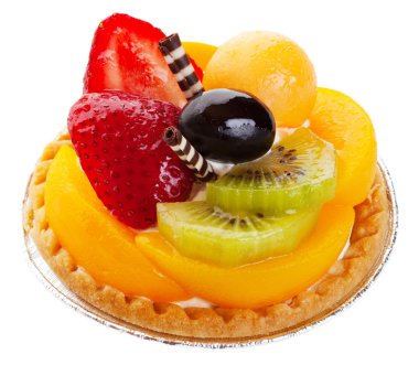 Asian Fruit Tart clipart