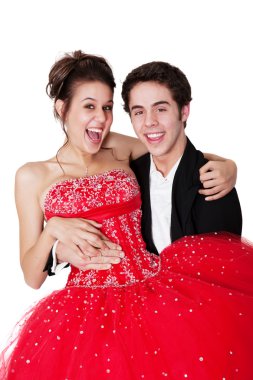 Prom Couple clipart