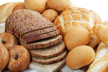 Assortment of Breads clipart