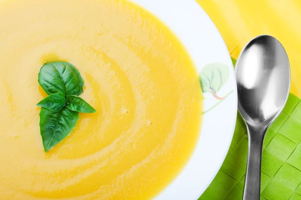 Butternut-Kürbissuppe — Stockfoto