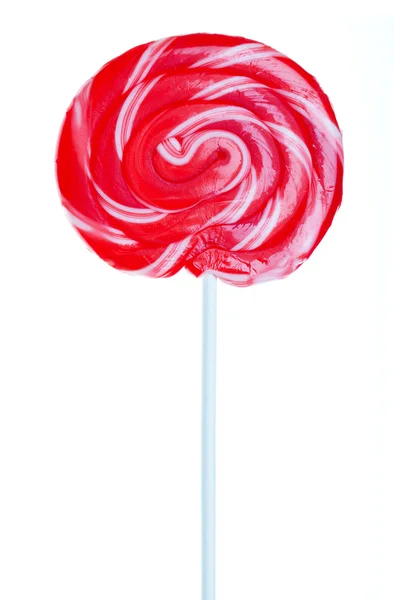 Rode swirl lolly — Stockfoto