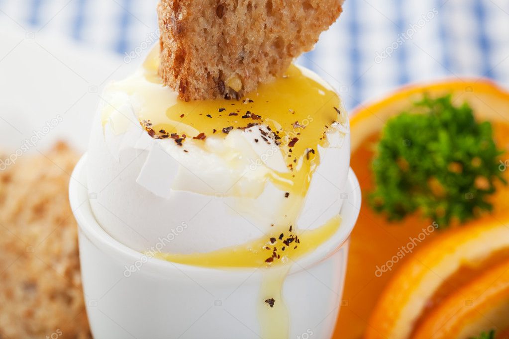 Soft Boiled Egg and Toast
