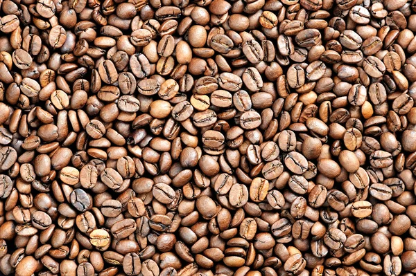 Brunt kaffe. bakgrund — Stockfoto