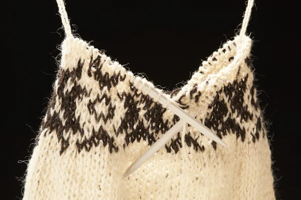 Maglione lavorato a maglia — Foto Stock
