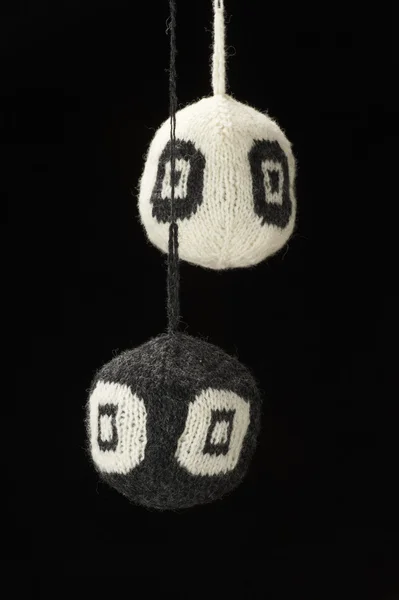 Pletené míče — Stock fotografie