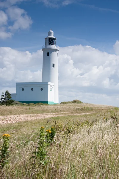 Hurst point lighthouse — Stock Photo, Image