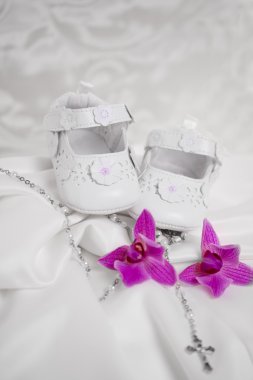 Baby shoes clipart