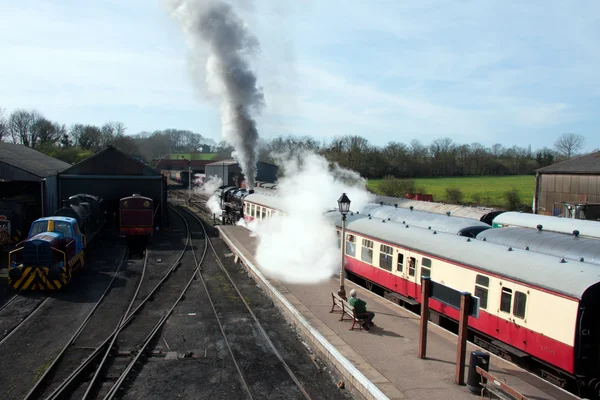 stock image Steam train