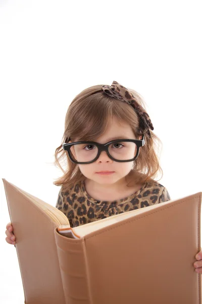 stock image Child holding a book