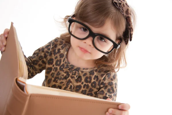 stock image Child holding a book