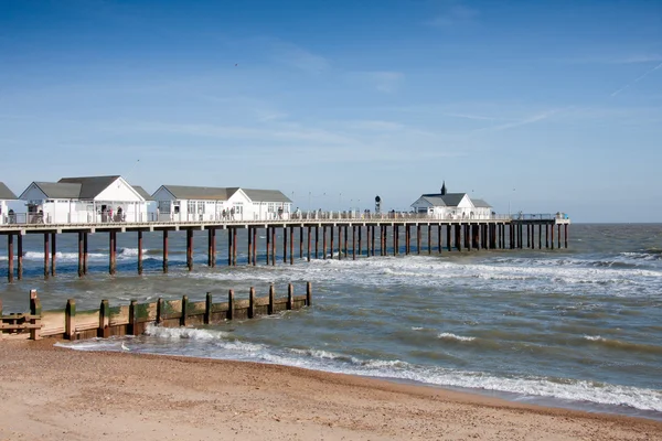 Southwold Pier, Suffolk England — Stock Photo, Image