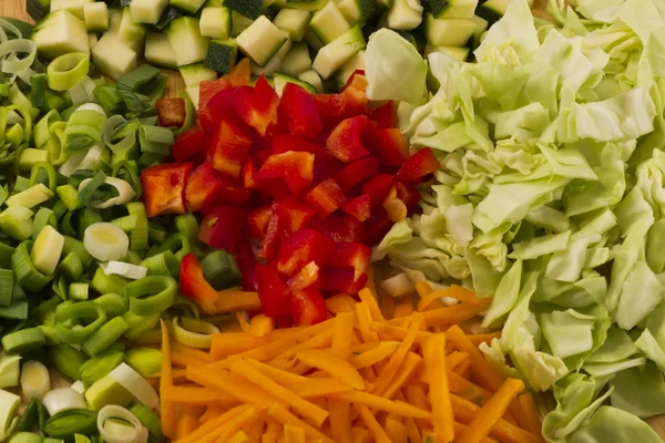 5 verduras frescas —  Fotos de Stock