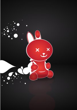 COOL RABIT clipart