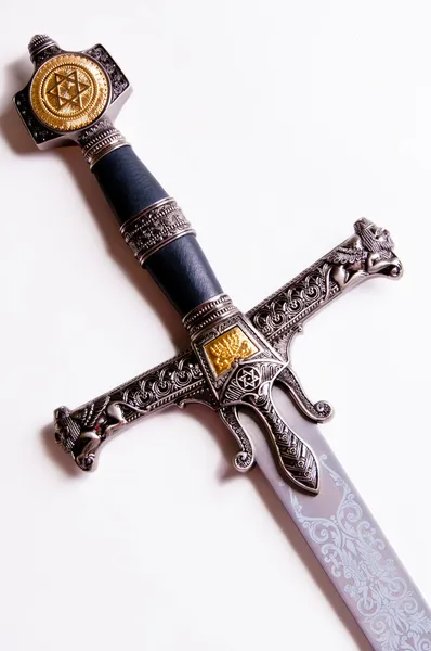 Středověký meč — Stock fotografie