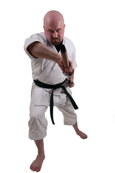 Karate man 2 — Zdjęcie stockowe