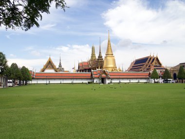 Tapınağı emerald Buda, bangkok Tayland.