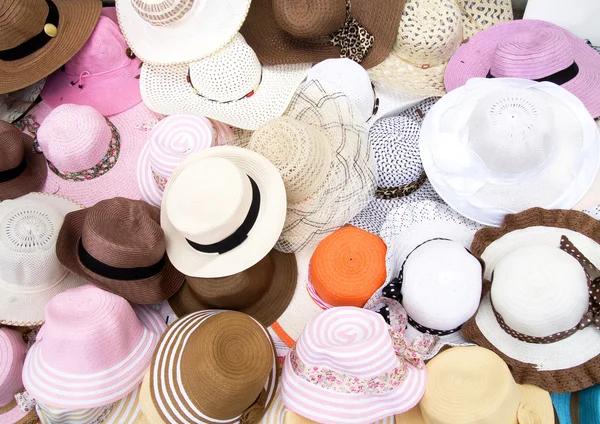 Çeşitli moda Şapkalar — Stok fotoğraf