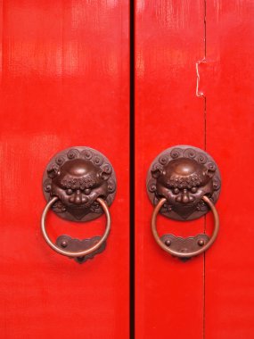 kırmızı Çin kapı