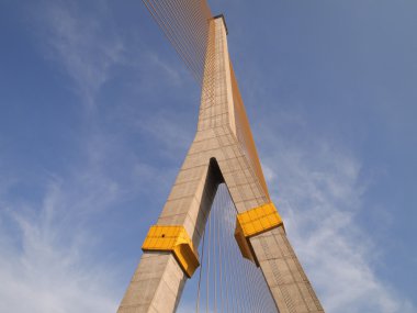 Mega sling brug, rama 8, in bangkok thailand