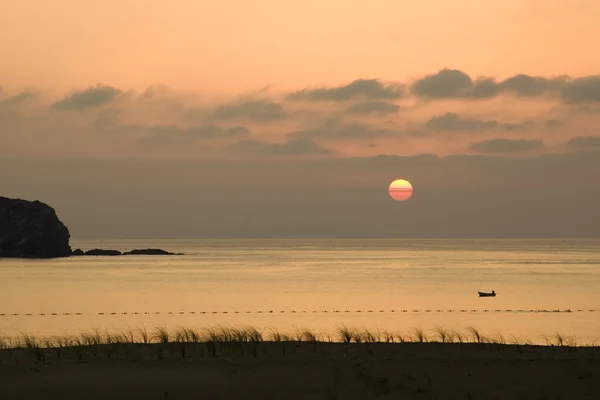 stock image Sunset at the beach