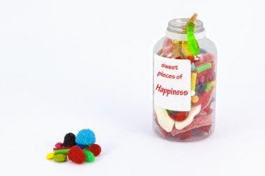 Sweet pieces of happiness clipart