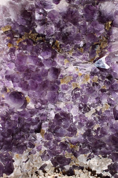 stock image Natural amethyst crystal
