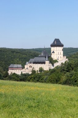 Karlstejn Castle in Czech Republic clipart