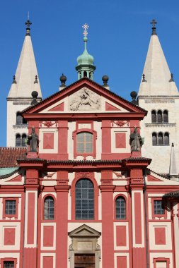 Basilica of St. George Prague clipart