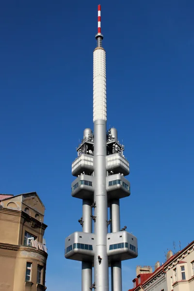 Zizkov televizyon kulesi — Stok fotoğraf