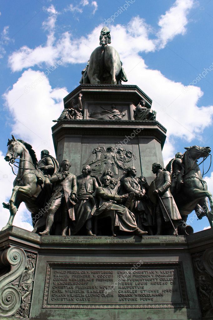 Statue of Frederick the Great in Berlin