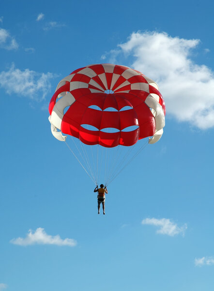 Parachute jump