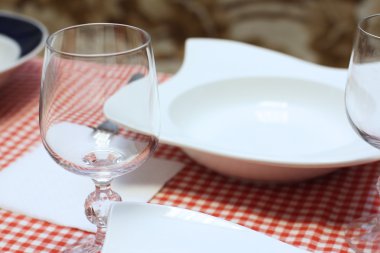 gurme restoranında güzel sofra