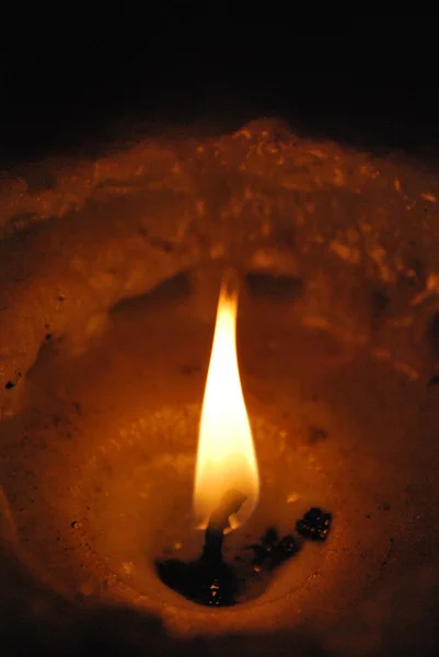 Mum yaktı — Stok fotoğraf