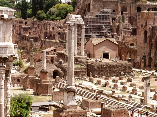 Roman city of Pompeii Stock Image