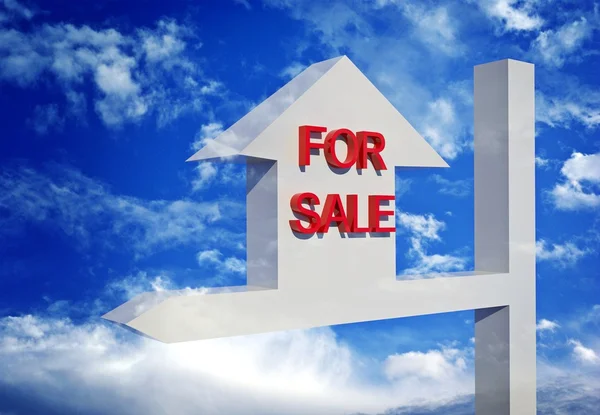 Matrix van huizen te koop — Stockfoto