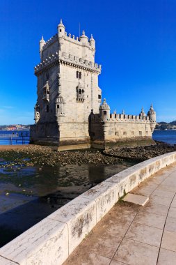 Lisbon, Portugal: Belem Tower. clipart