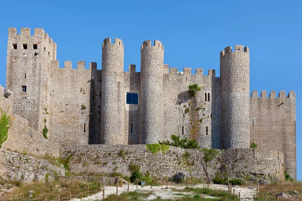 Óbidos zamek, estremadura, Portugalia, Europa. — Zdjęcie stockowe