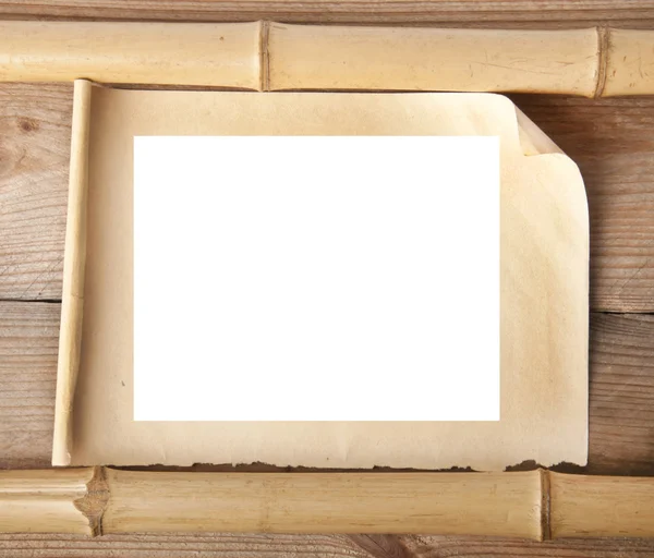 Moldura de papel velho — Fotografia de Stock